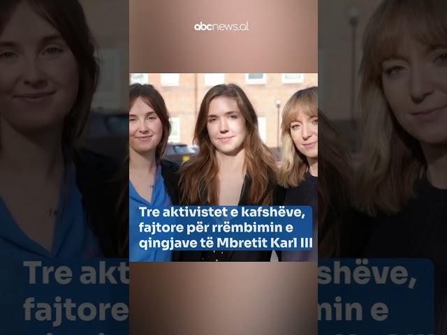 Tre aktivistet e kafshëve, fajtore për rrëmbimin e qingjave të Mbretit Karl III| ABC News Albania