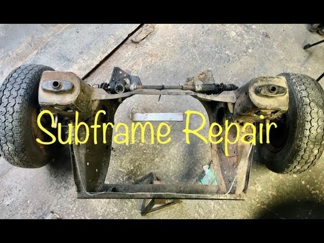 Classic Mini Clubman Budget Restoration - Front Subframe Repair