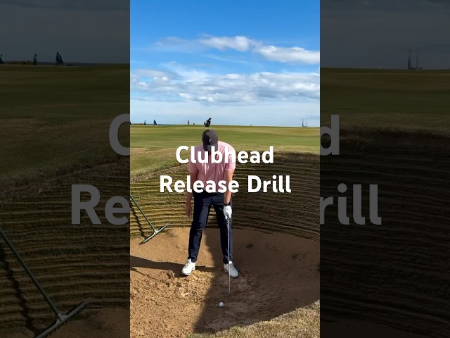 If you’re struggling to release the club head, sometimes all you need to do is change environment.