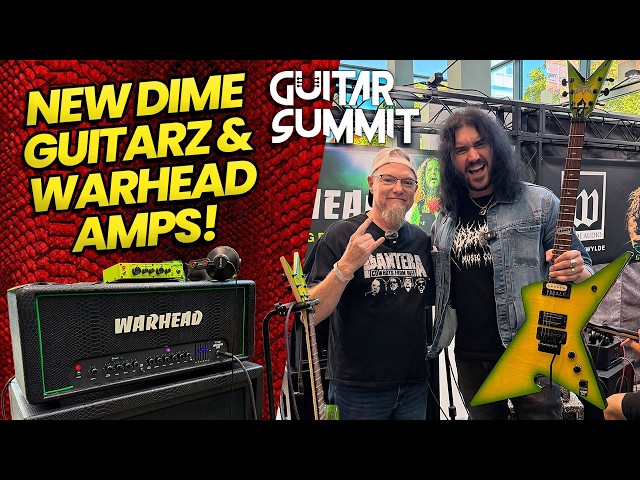 NEW Warhead Amps, Effects & DIME GUITARZ At Guitar Summit 2026 With Grady Champion!