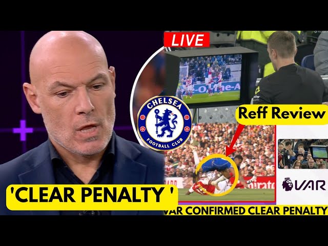 HOWARD WEBB REACTS TO ARSENAL VS CHELSEA PENALTY! VAR DECISION LEAVES FANS FUMING