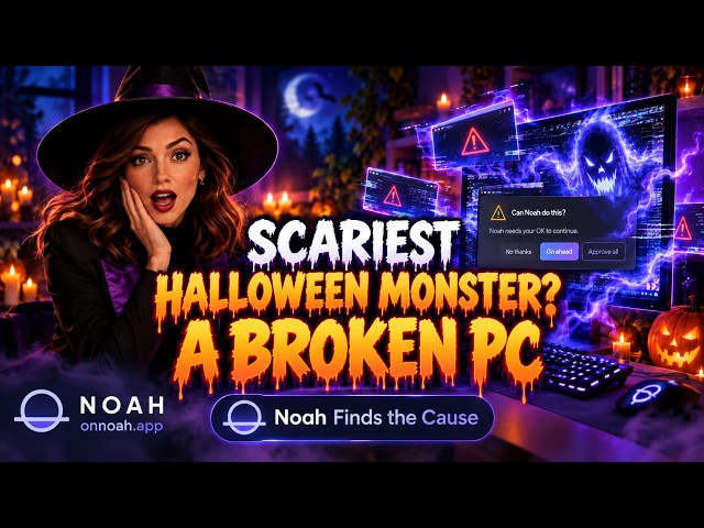 Scariest Halloween Monster? A Broken PC