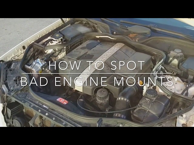 Quick Tip: How to check your Engine Mounts