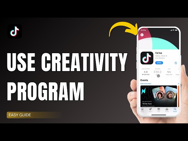 How To Use TikTok Creativity Program 2026 !