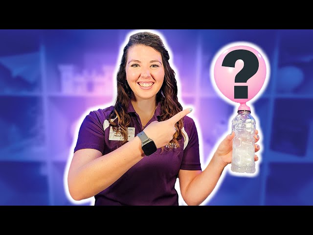 Make a Self-Inflating Balloon #stem