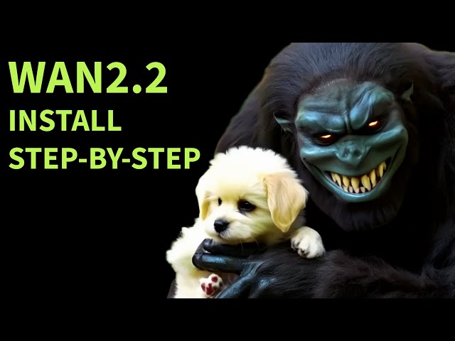 WAN2.2 (Step-by-Step Tutorial)