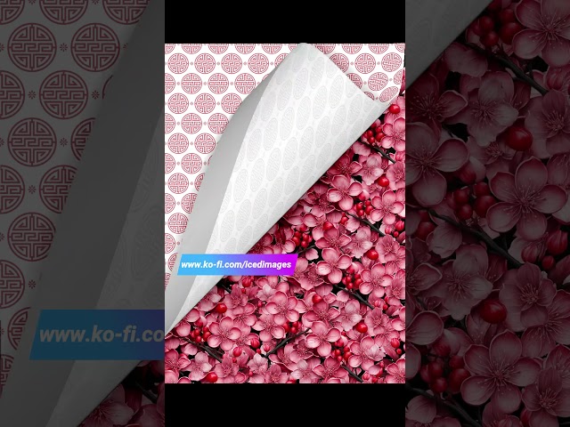 Cherry Blossom Grove A4 Digital Kit #shorts
