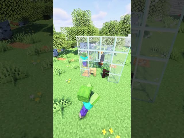 making a zombie proof fence in minecraft