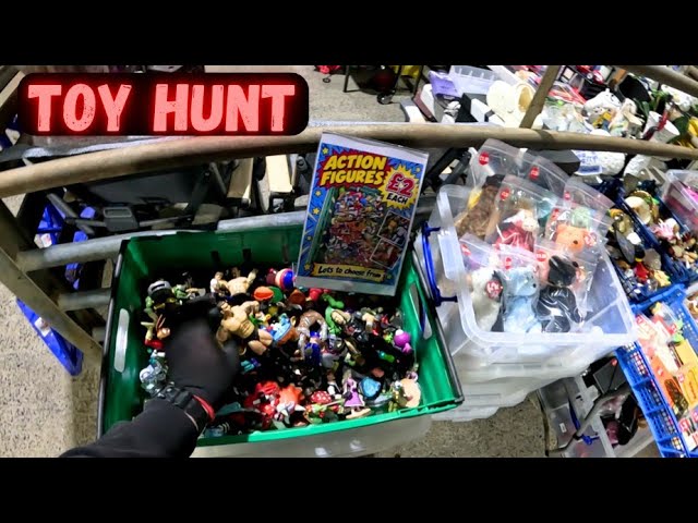 This Car Boot Sale Provided The Goods! Vintage Toy Hunting UK