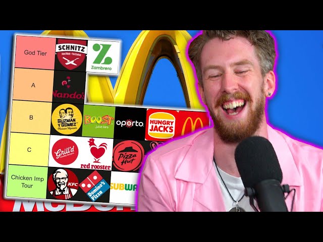 Ranking the WORST Australian Fast Food Chains!