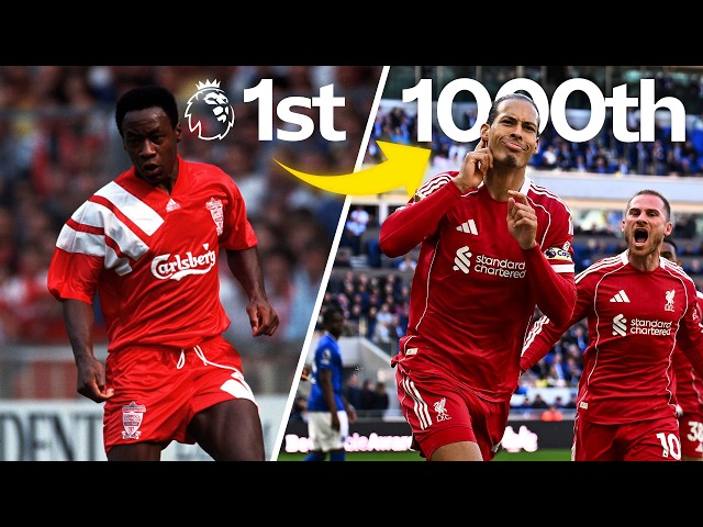 1000 Liverpool Away Goals | Premier League