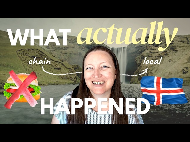 🍔❌ 🇮🇸 the REAL reason why you won't find McDonald's in Iceland