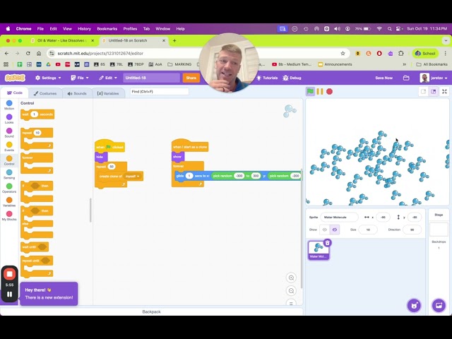 CODING TUTORIAL - Grade 7 - Oil & Water - Like Dissolves Like