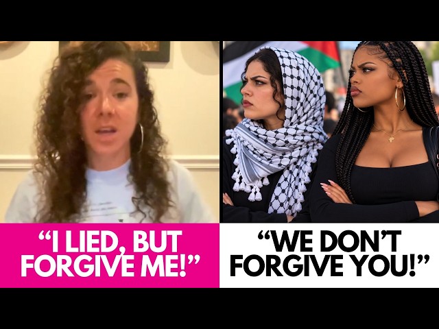 White Woman BEGS for Forgiveness After PRETENDING to Be Black & Palestinian!