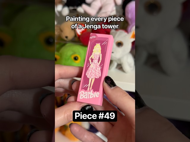 Piece 49 of my Jenga tower #youtubeshorts