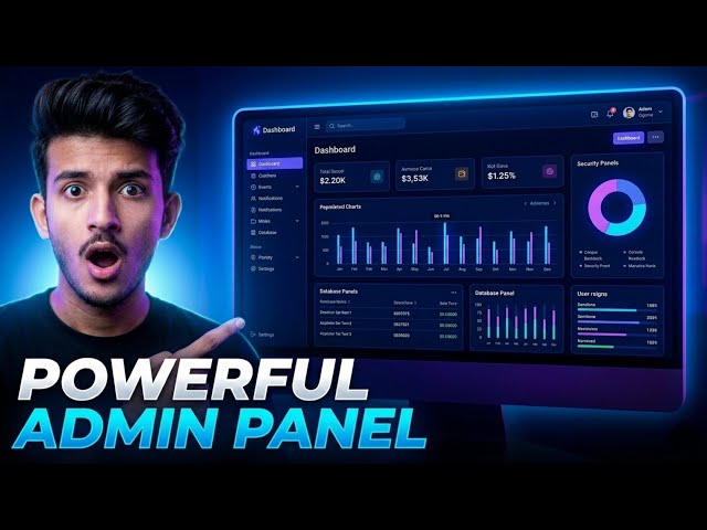 I Built a Powerful Admin Panel for My Website (Full Reveal)