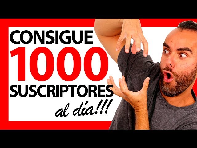 Cómo Conseguir 1000 Suscriptores AL DÍA (7 TRUCOS) en YouTube 💚