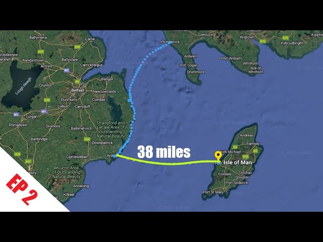 WINDSURF to Isle of Man. Alone. Episode 2