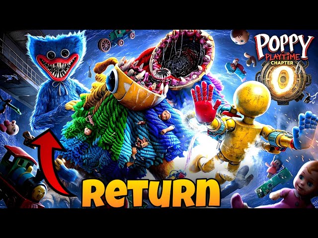 Poppy Playtime Chapter 6 Leaked Gameplay 💀😱 || HUGGY WUGGY Return