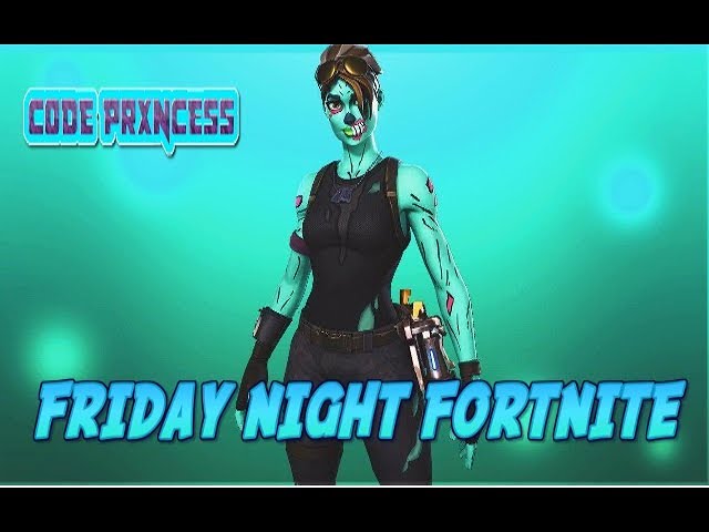 💥FRIDAY NIGHT FORTNITE PLUS EATING HALLOWEEN CANDY CODE PRXNCESS LET'S GET HYPE💥