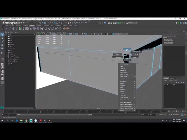Maya Assault Rifle Demo - Picatinny Rail