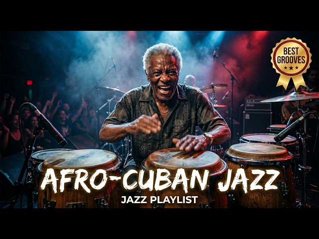 Afro-Cuban Jazz Night | Warm Sax & Tropical Percussion