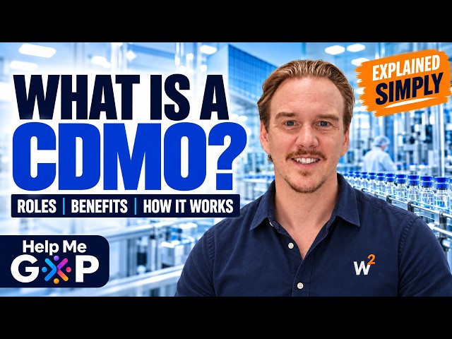What is a CDMO? | Contract Development & Manufacturing Organizations Explained @Help Me GMP | GMP GDP Pharma Training | HelpMeGMP