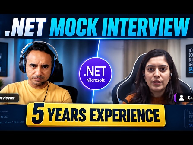 .NET Mock Interview - 5 Years Experienced Candidate