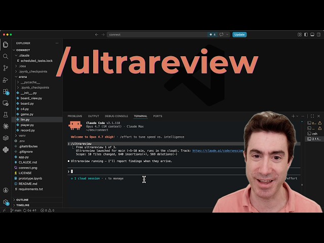 Claude Code advanced features: /review and the new /ultrareview