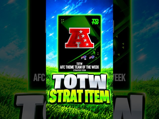Everything You NEED to Know About the NEW TOTW Strat Item in Madden 27!