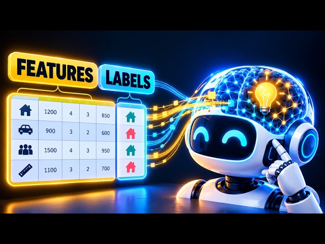 Use of Features & Labels in Machine Learning