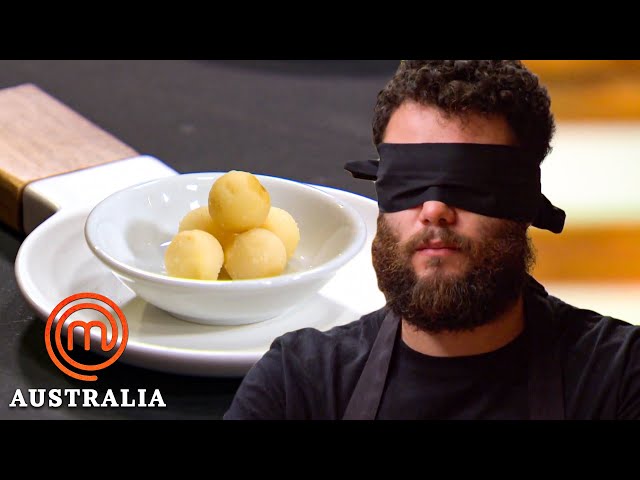 Sweet Ingredients Blindfolded Taste Test | MasterChef Australia | MasterChef World