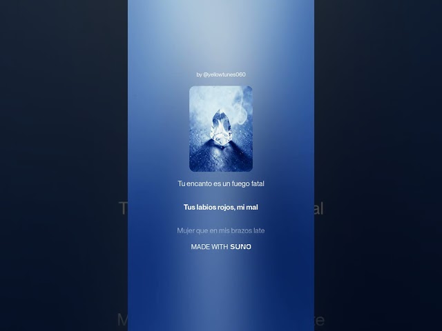 ♫ Sombras de Cristal (活色生香 Spanish Version) #music #song #cover