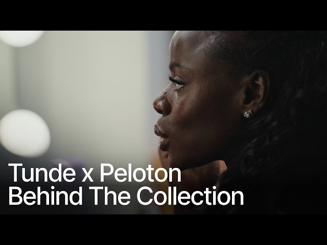 The Tunde Oyeneyin Collection | Peloton Apparel