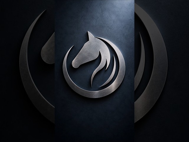 Horse Logo Design in Adobe Illustrator | Professional Horse Logo Tutorial