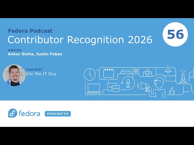 Fedora Contributor Recognition 2026 | Fedora Podcast 056