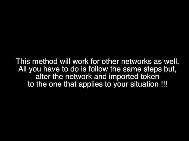 How to recover crypto sent on a wrong network
