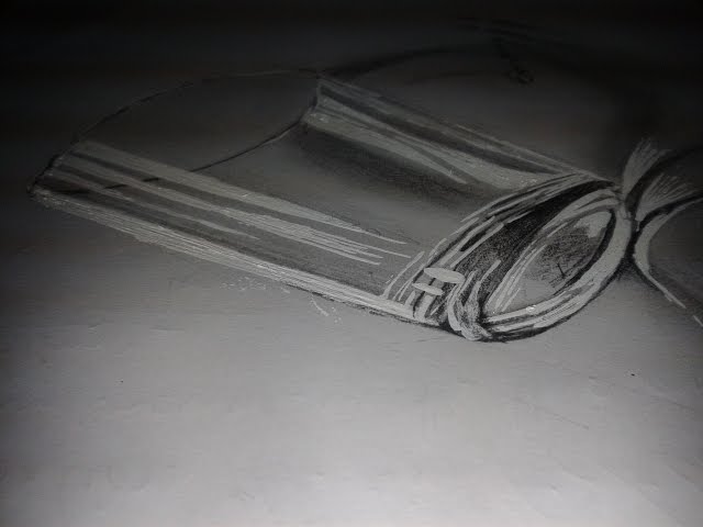 Drawing of a simple glass step by step How to draw 3D Art