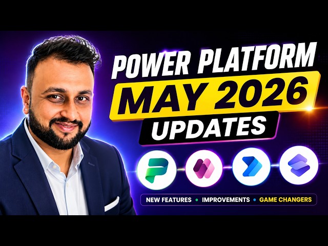 Power Platform May 2026 Updates 🔥 | UDF GA, Infopath Migration, Grid Container, Agentic Apps & More!