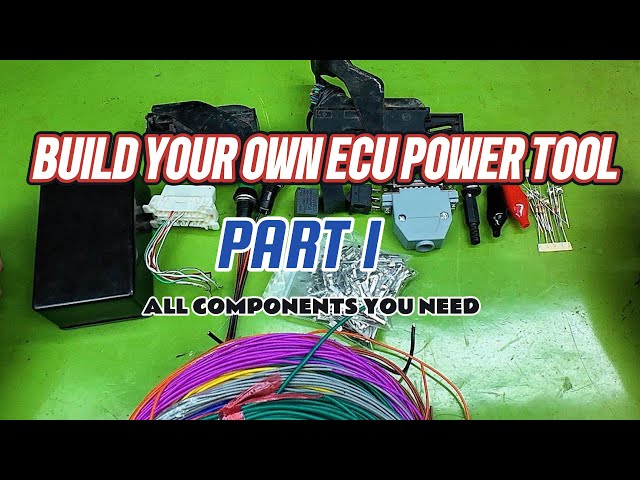 DIY ECU Power Supply – Part 1 | Components & Preparation for ECU Repair#ecurepair #ecu