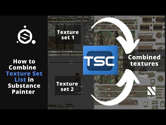 How to Combine/Merge Texture Sets Outside Substance Painter