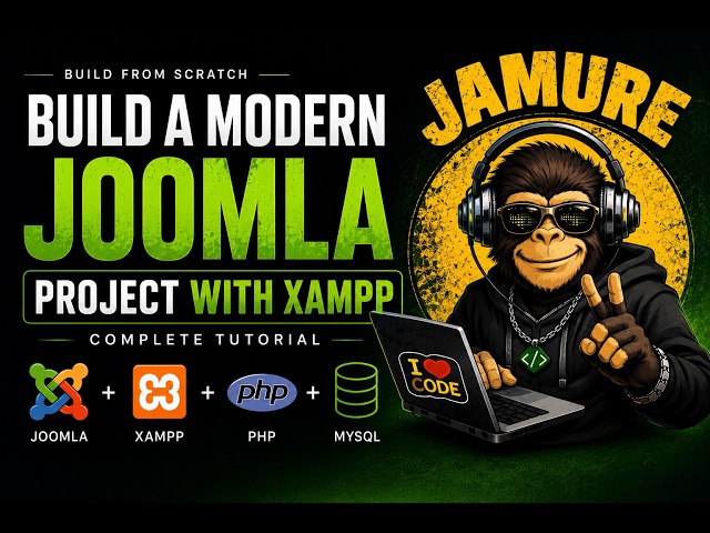Complete Joomla Website Tutorial (2026) | XAMPP + PHP + MySQL