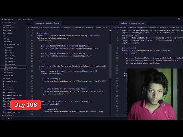 🔴 Day 108 of Learning Advance Backend And System Design (Live Coding)