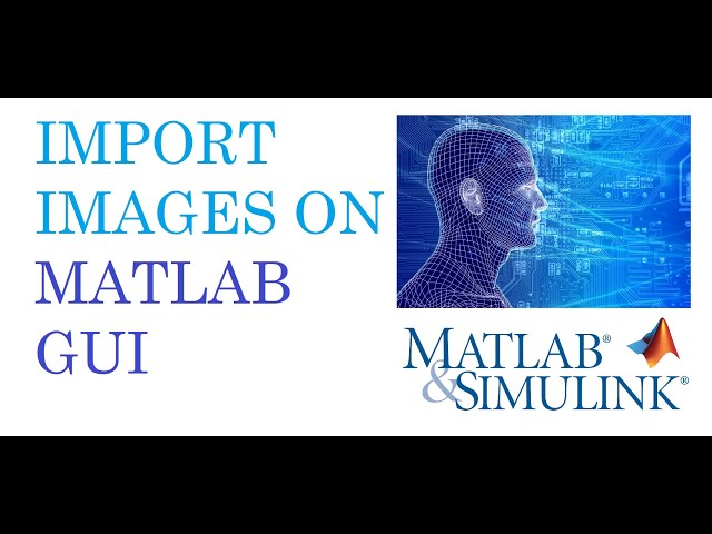 Matlab GUI: How to put images and  logos on matlab graphics user interface window