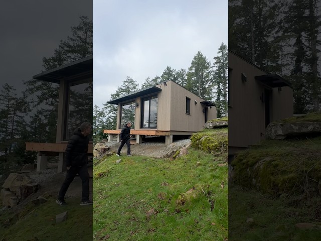Inside a 600 sq ft Prefab Home with Massive Ocean Views #hometour