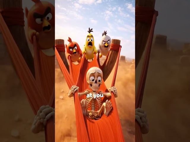 What If You Were Raised By Angry Birds