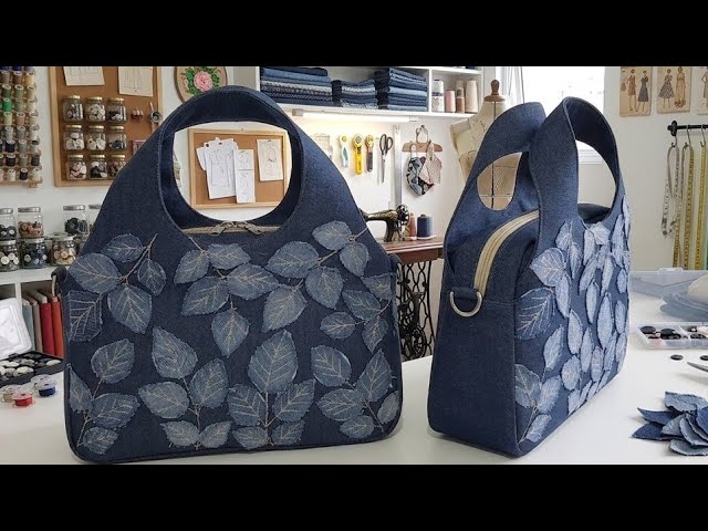 How to sew a stylishhandbagh 👜 :Easy way sewing cute handbag(diy)✂️