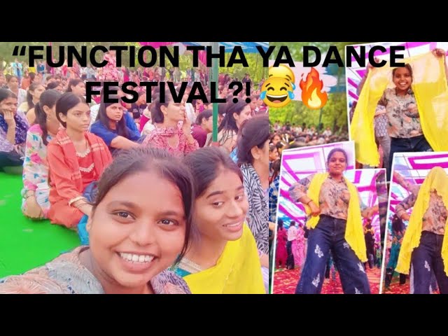 College Me Function Tha Ya Dance Festival 🤣🔥#collegelife #vlog .