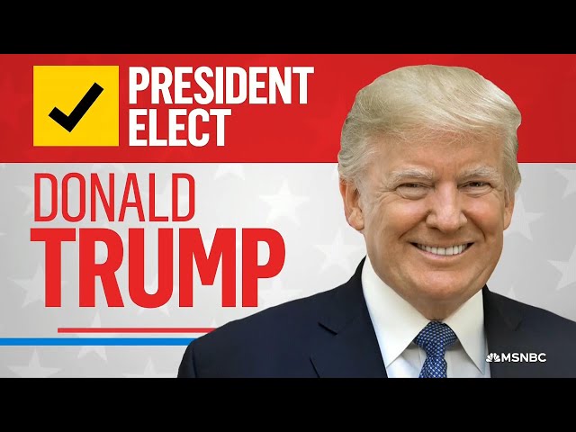 MSNBC's 2024 Election Night Coverage - 12am to 6am [No Commercials]