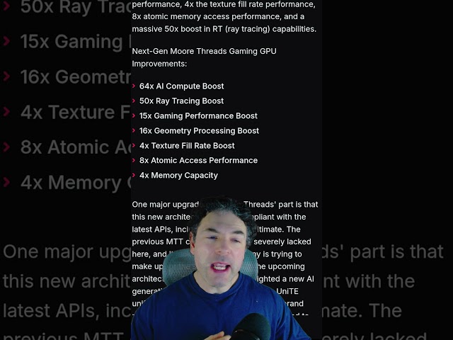 China's NVIDIA KILLER Gaming GPU! Lushan Gaming GPU Specs Detailed
